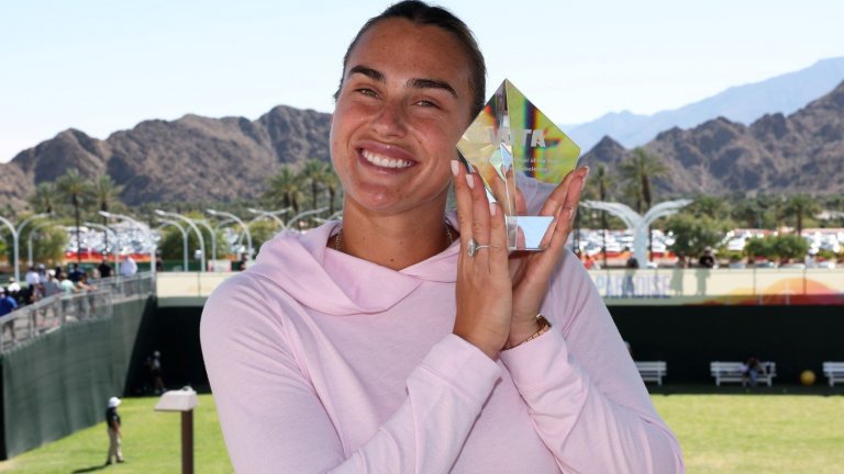 Сабаленка взе приза за №1 на 2025 г. след рутинна победа в Индиън Уелс