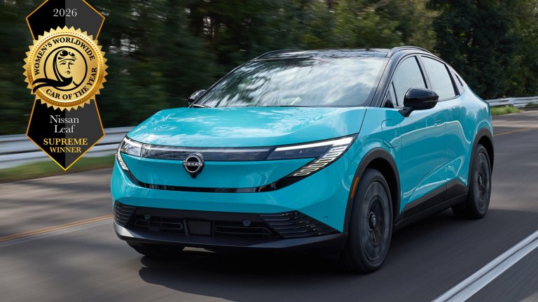 Новият Nissan Leaf е върховен победител в конкурса за „Дамски световен автомобил на годината“
