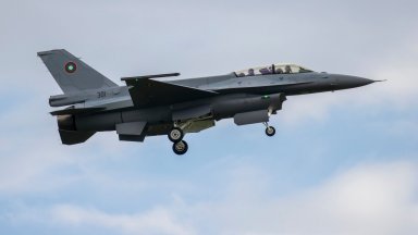 Гледайте на живо: F-16 Block 70 дебютира публично над София на 6 май