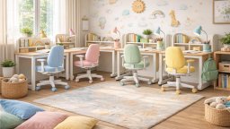 Весел дизайн за детски столове: практично и привлекателно