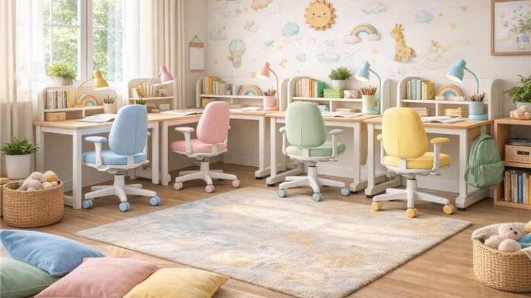 Весел дизайн за детски столове: практично и привлекателно