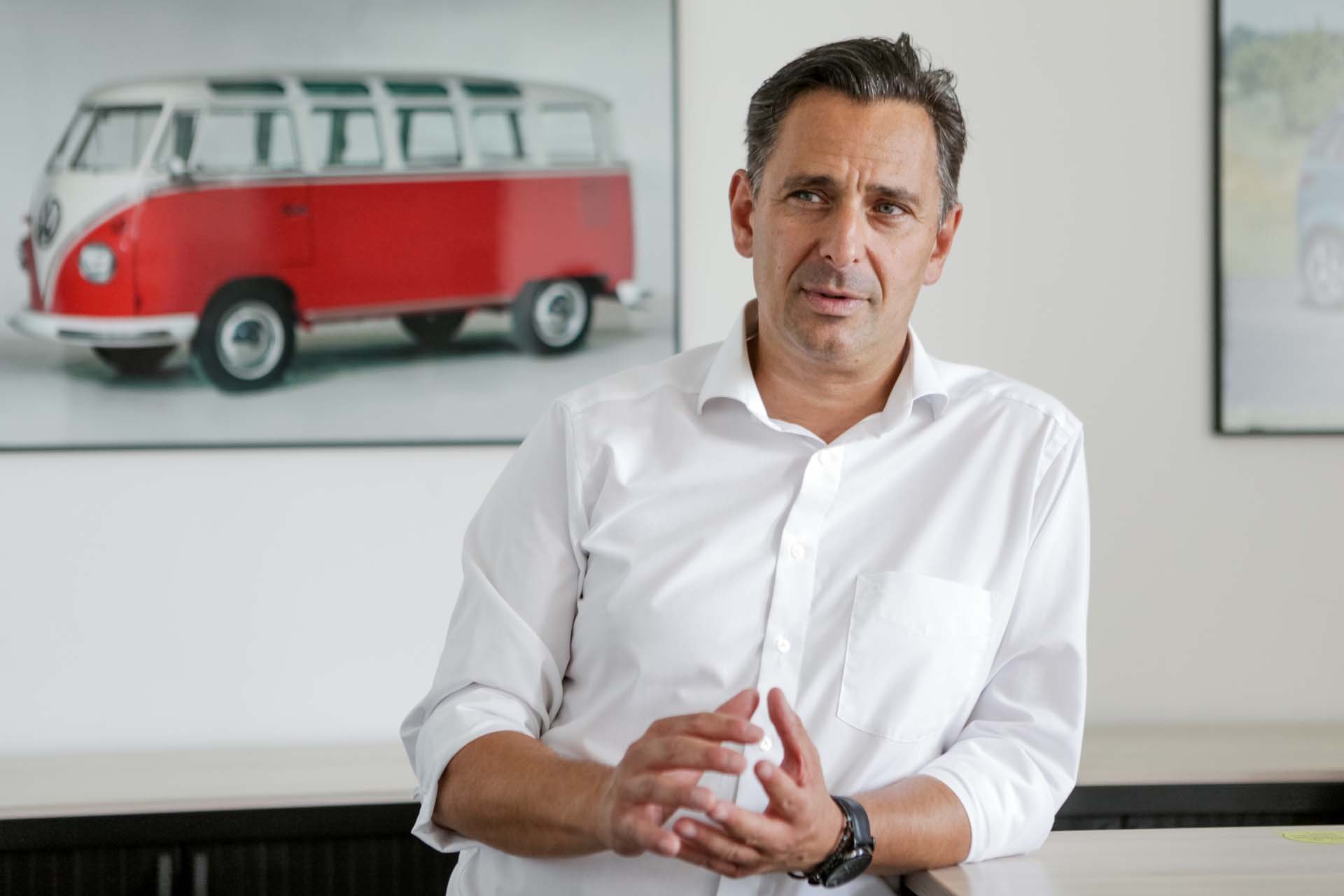 Ставрос Кристидис, председател на работническия съвет на Volkswagen "Лекотоварни автомобили" в Хановер