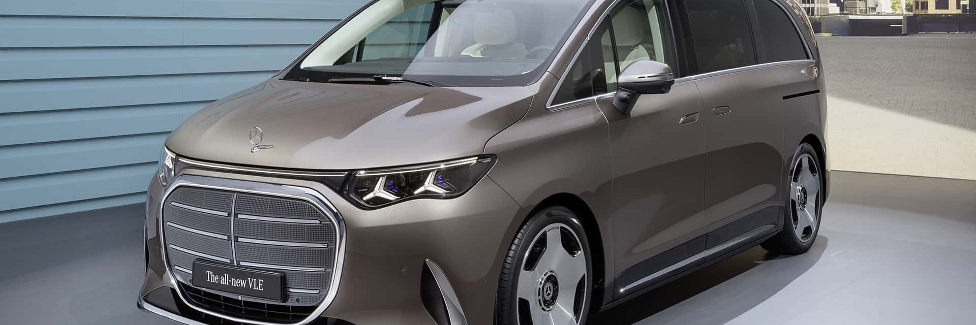 Новият Mercedes-Benz VLE комбинира комфорта на луксозна лимузина и микробус