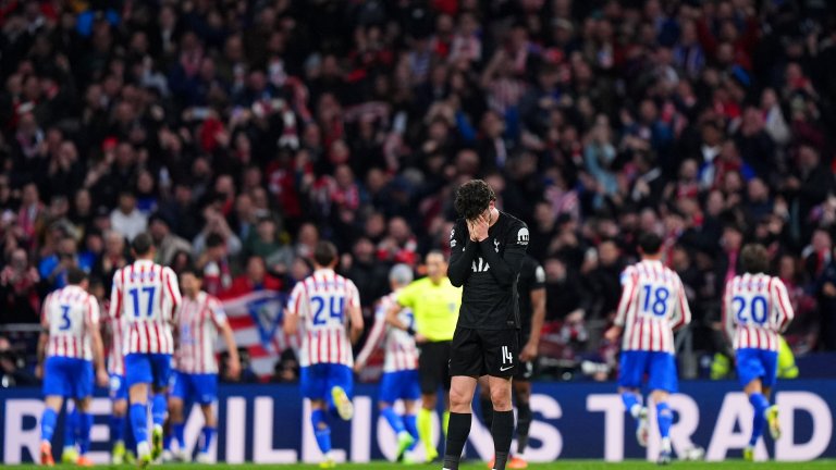 Катастрофална отбрана и неориентиран вратар обрекоха Тотнъм на тежък провал в Мадрид