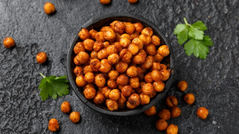 Хрупкав нахут в еърфрайър