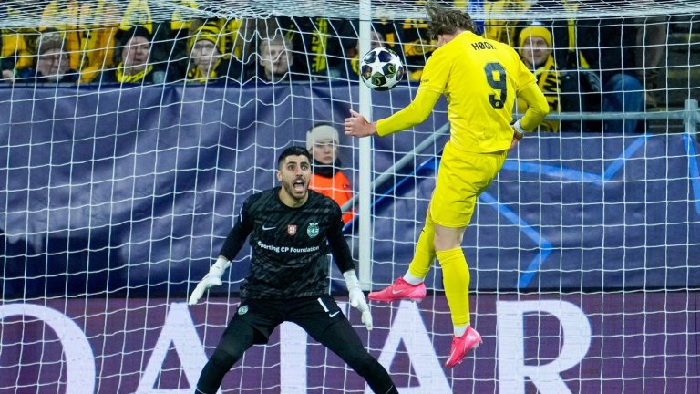 Не, това вече не е чудо. Северното футболно сияние Бодьо "сложи" тройка и на Спортинг