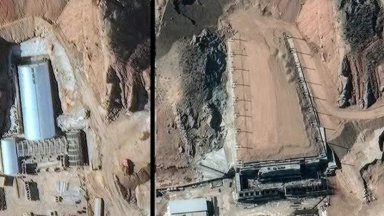 Израел удари с 14-тонна бомба иранския ядрен обект "Талеган" (видео)