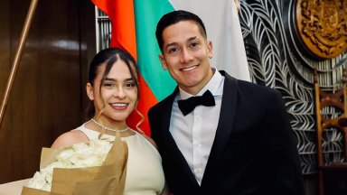 Горчиво! Крило на ЦСКА се ожени в София