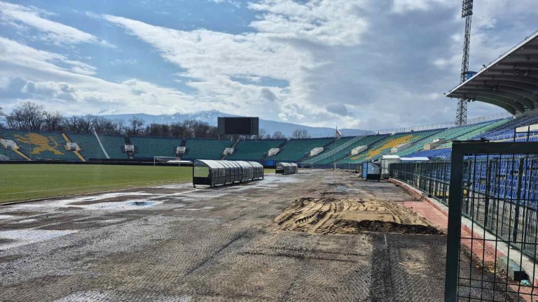 Ремонтират лекоатлетическата писта на националния стадион за първи път от 30 години