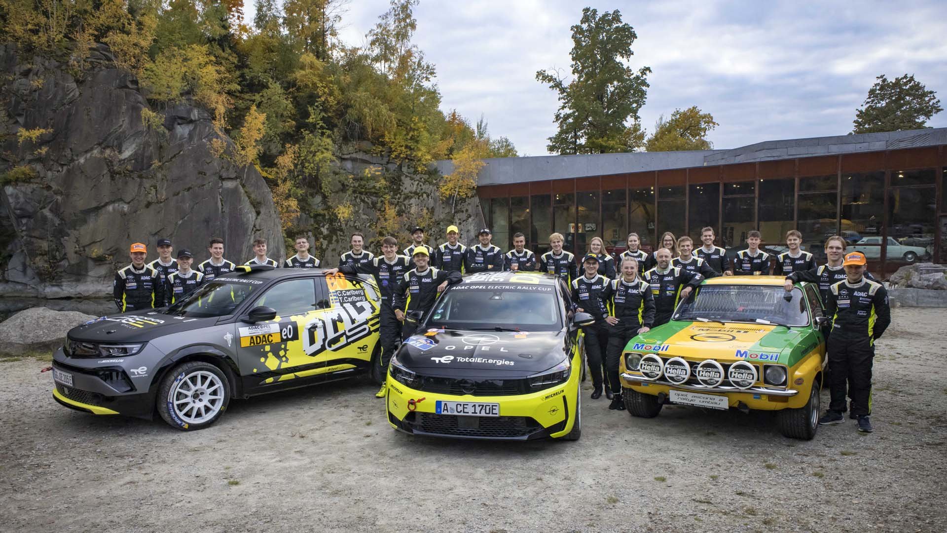 Opel Mokka GSE Rally, Opel Corsa Rally4 и Opel Ascona A Rally