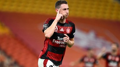 Петият гол за сезона на Краев отлепи отбора му от дъното в Австралия