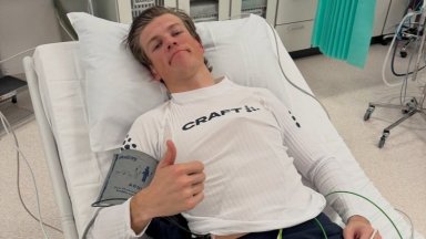 Легендата Клаебо е със сътресение, но без тежки травми. Остава извън пистата за дни