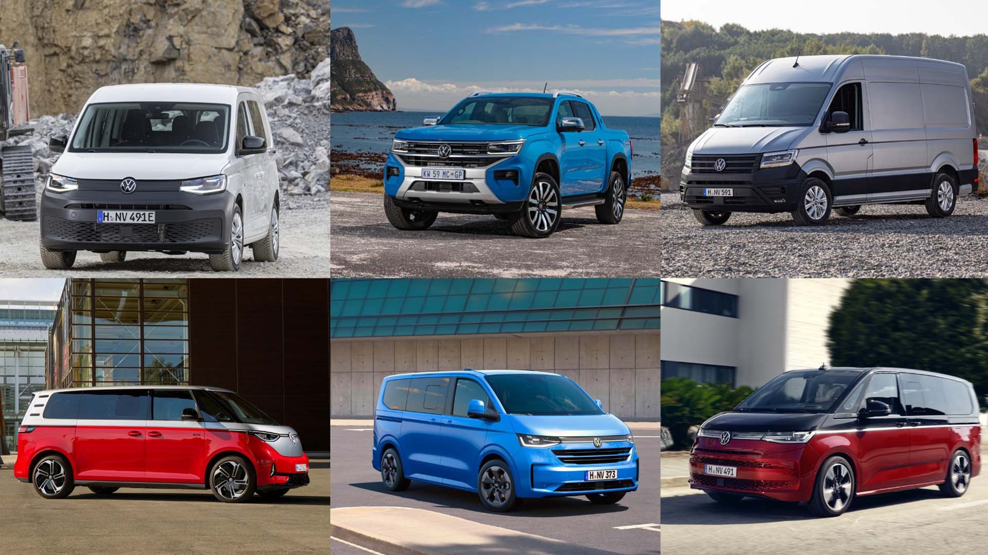 Лекотоварната гама на Volkswagen