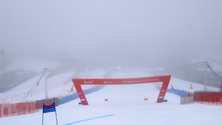 Лошото време във френските Алпи отмени  супергигантския слалом при мъжете