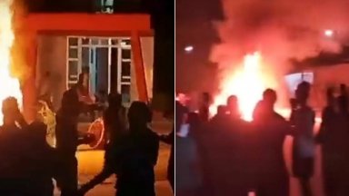 Протестиращи в Куба атакуваха офис на Комунистическата партия