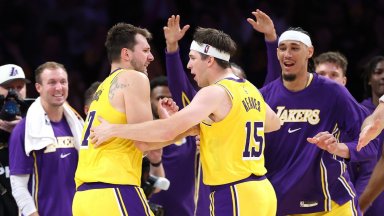 Вездесъщ Дончич донесе победа за Лейкърс с кош в последната секунда