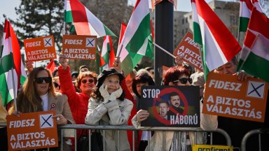 Масови демонстрации в Будапеща преди изборите в Унгария