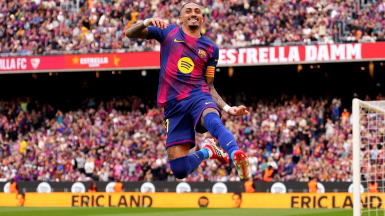 Барселона разби Севиля с бразилски хеттрик