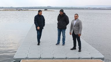 Гребната база "Сия Нейкова" във Варна се сдоби с нов пристан