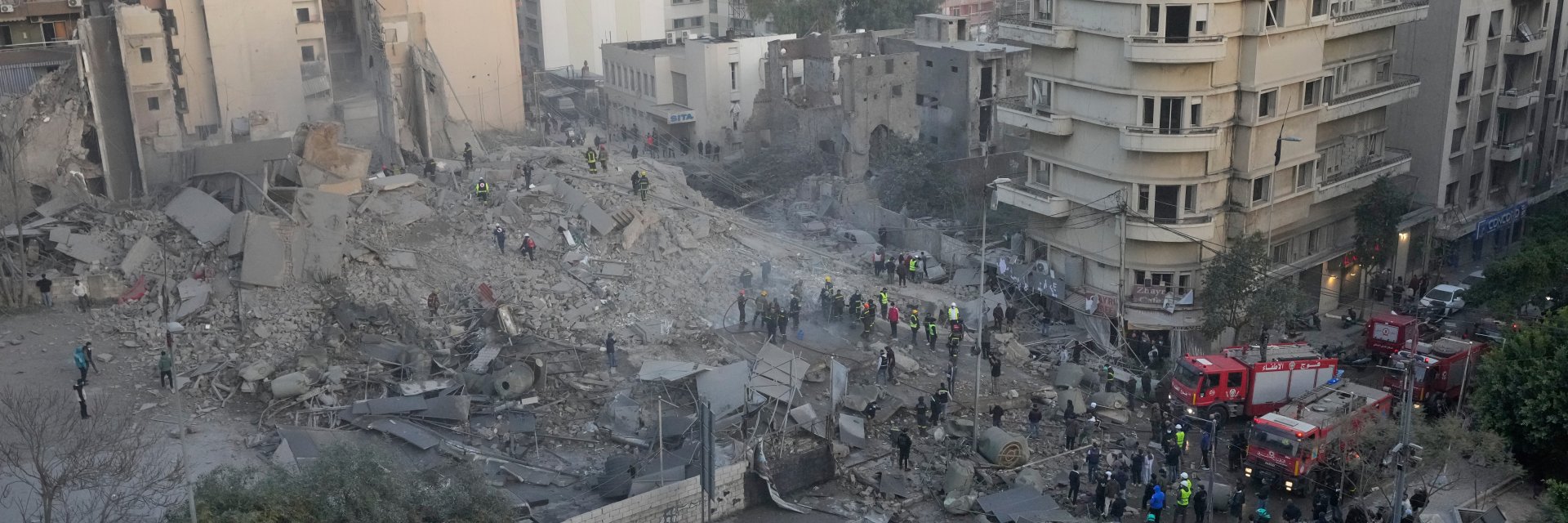 Израелски въздушен удар порази централната част на Бейрут (видео)