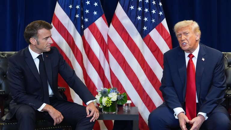 Има ли основание Тръмп да се гневи на Макрон