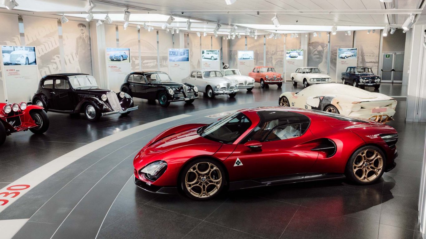 Музеят на Alfa Romeo чества своят 50-годишен юбилей