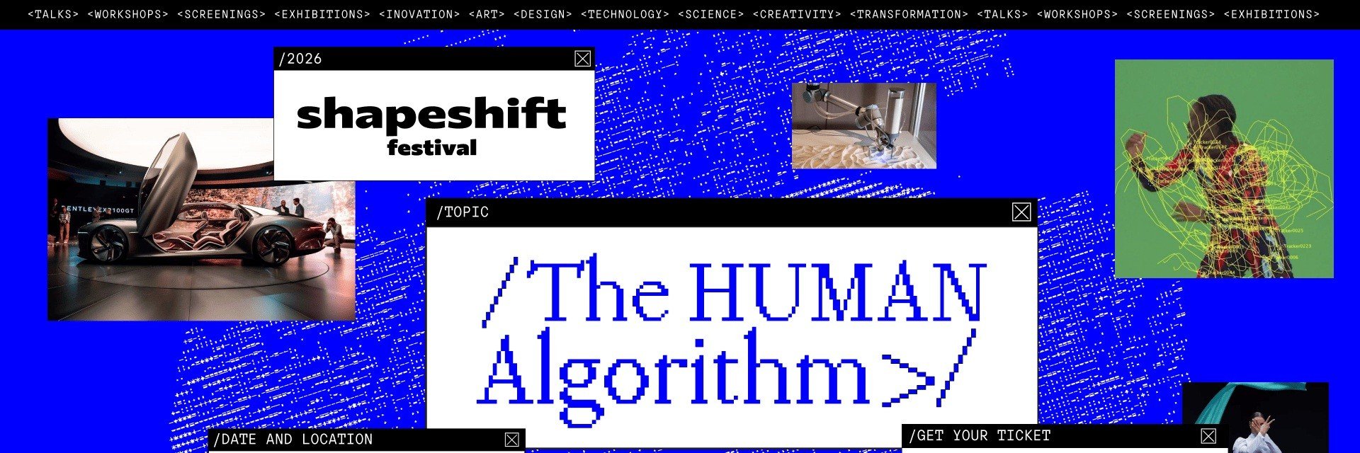 SHAPESHIFT FESTIVAL 2026 показва симбиозата между технология и човечност