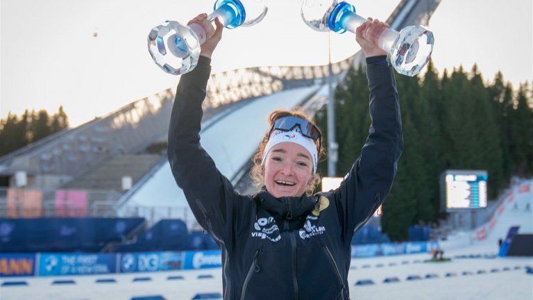 Лу Жанмоно е световната кралица в биатлона, българките останаха далеч назад