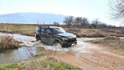 MHERO II 817 дебютира в България с офроуд тест