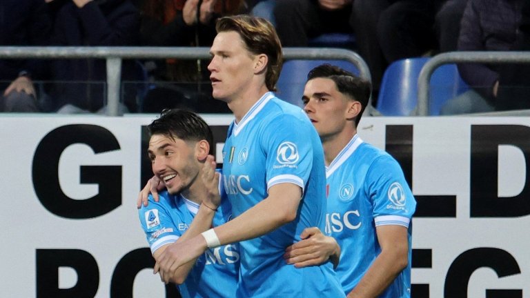 Наполи продължи победната серия и се настани на второто място