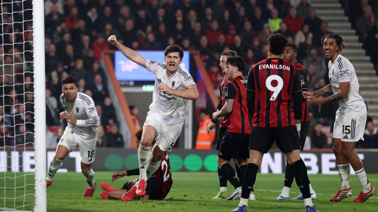 Спорно съдийство лиши Манчестър Юнайтед от победа на Южния бряг