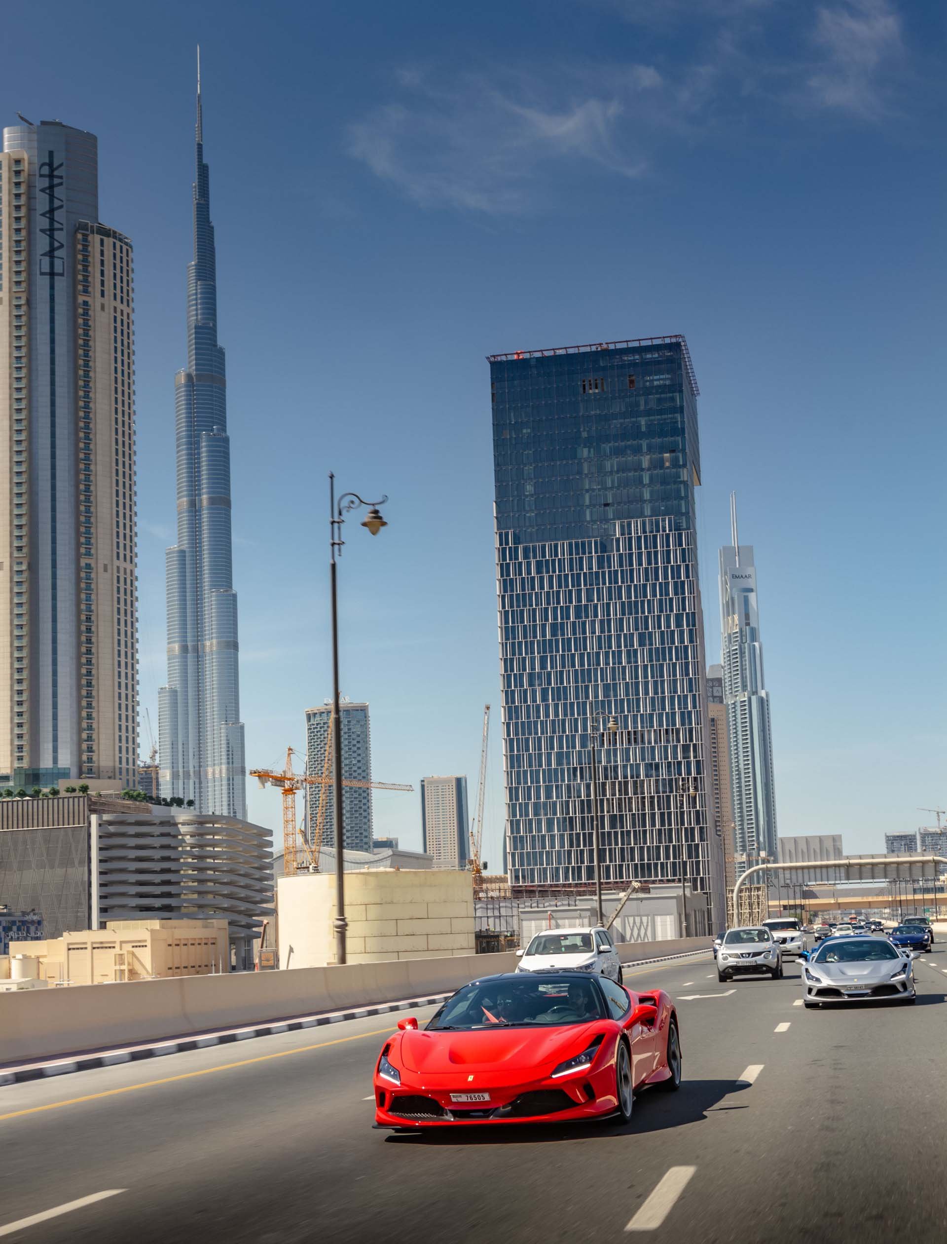 Представяне на Ferrari F8 Tributo в Дубай