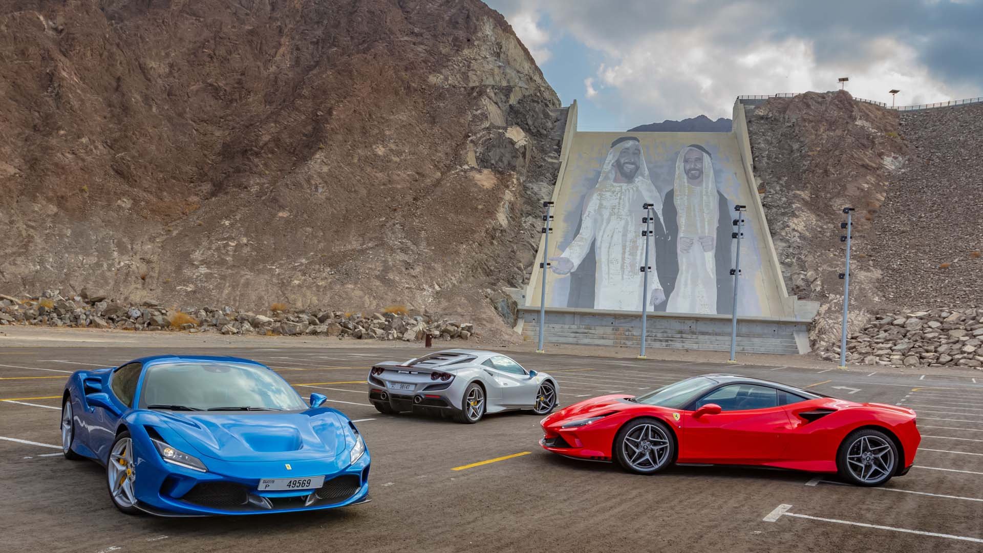 Представяне на Ferrari F8 Tributo в Дубай
