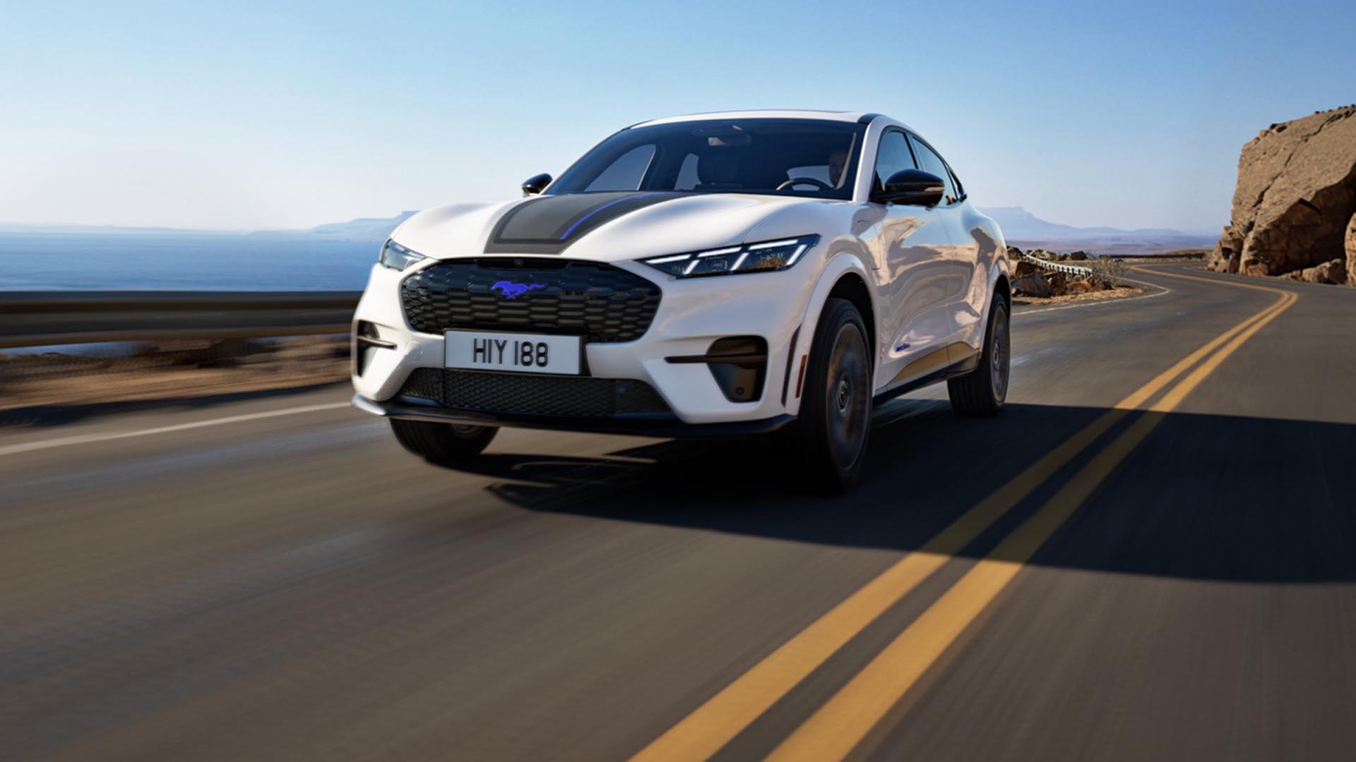 Обновеният Mustang Mach-E получава пробег до 615 км