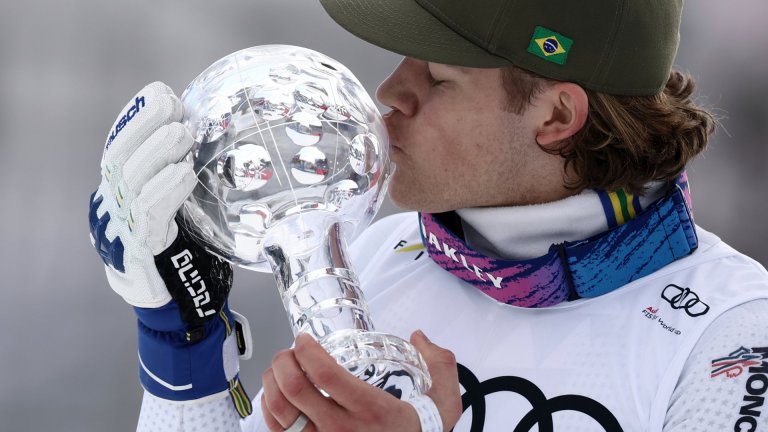 В последния старт за сезона: Бразилец спечели кристалния глобус в гигантския слалом