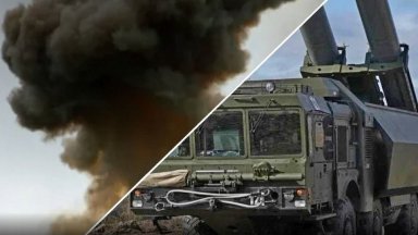 Показаха видео на поразяване на руска установка и ракети "Циркон" в Крим