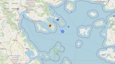 Трус от 5,7 в Егейско море разлюля и България