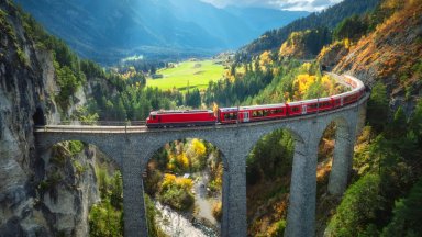 Това са най-красивите и вълнуващи пътешествия с влак в Европа (видео)