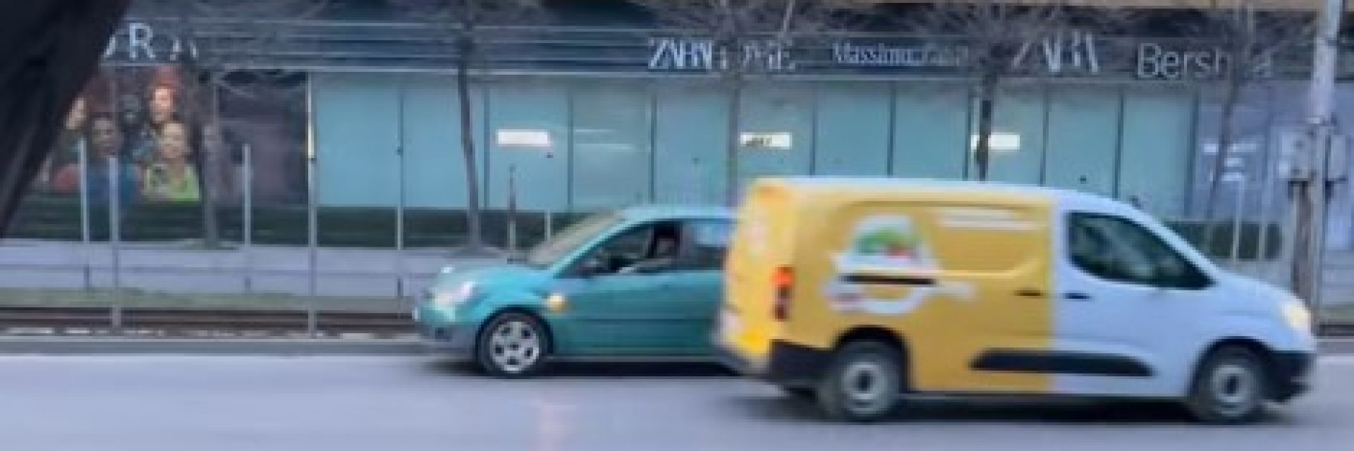 Шофьор кара в насрещното платно на бул. "Ситняково" (видео)