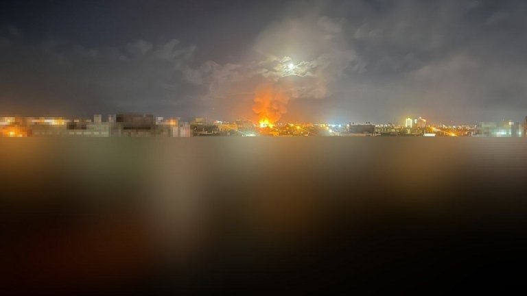 Масирана нощна атака по Иран, мощни експлозии и в Бейрут (видео)
