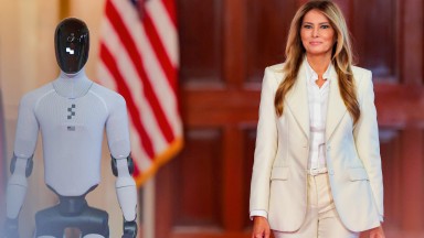 Мелания Тръмп представи първия американски  хуманоиден робот в Белия дом (снимки/видео)