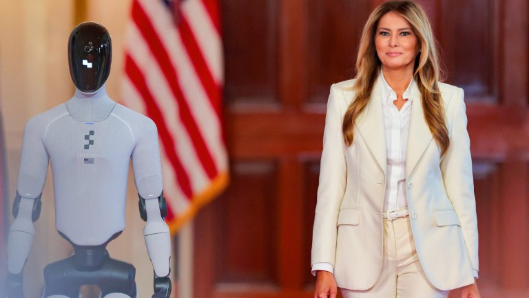 Мелания Тръмп представи първия американски  хуманоиден робот в Белия дом (снимки/видео)