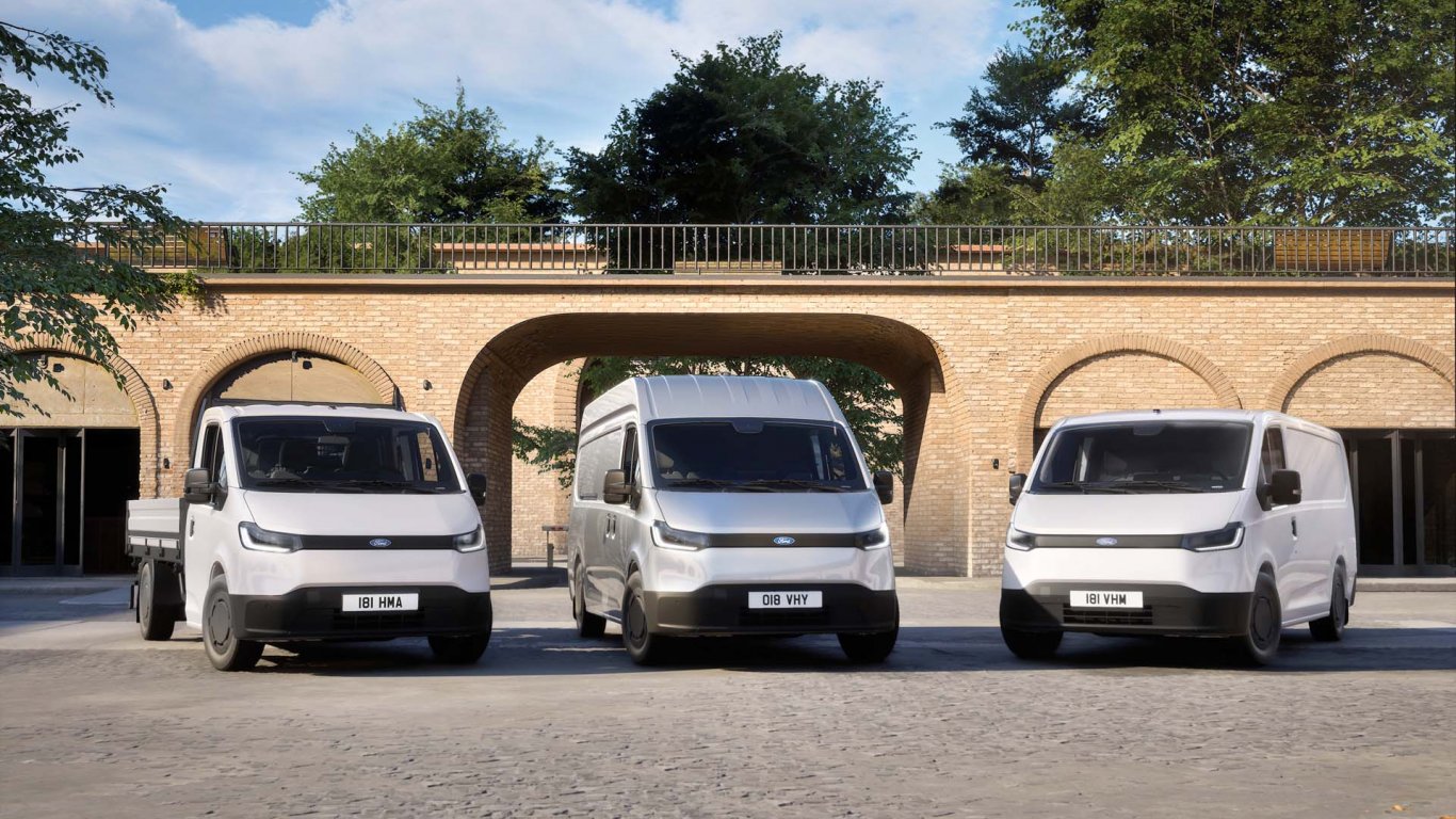 Ford направи електрически модел за доставки в града