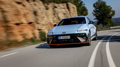 Hyundai IONIQ 6 N - семейният автомобил за пистата (галерия и видео)