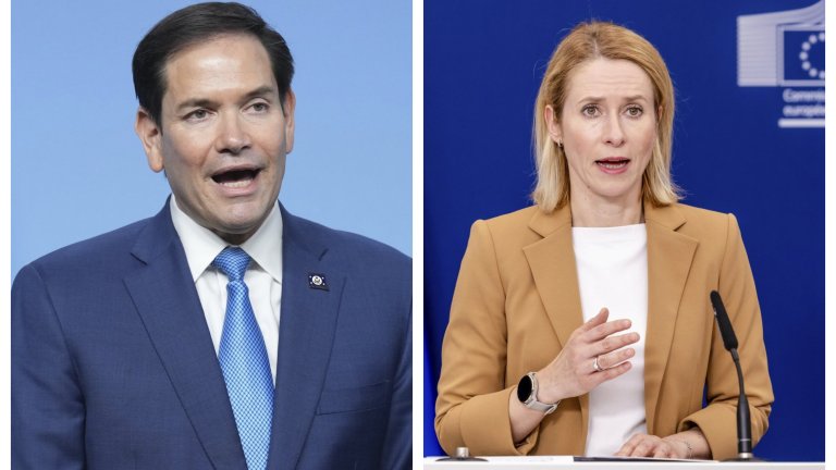 "Ако смятате, че ще го сторите по-добре, заповядайте“. Сблъсък между Рубио и Калас