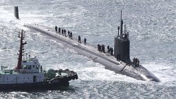Подводницата "Масачузетс" се присъедини към Военноморския флот на САЩ