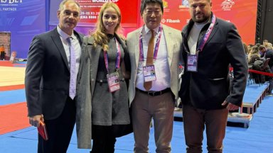 Президентът на Световната гимнастика се срещна с българския шеф на ФАФА