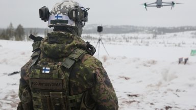 Чужди дронове навлязоха в небето на Финландия