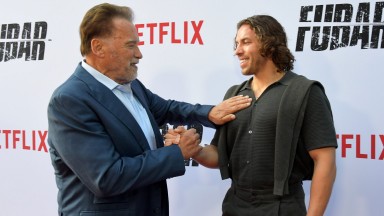 Извънбрачният син на Арнолд Шварценегер тръгна по неговите стъпки 