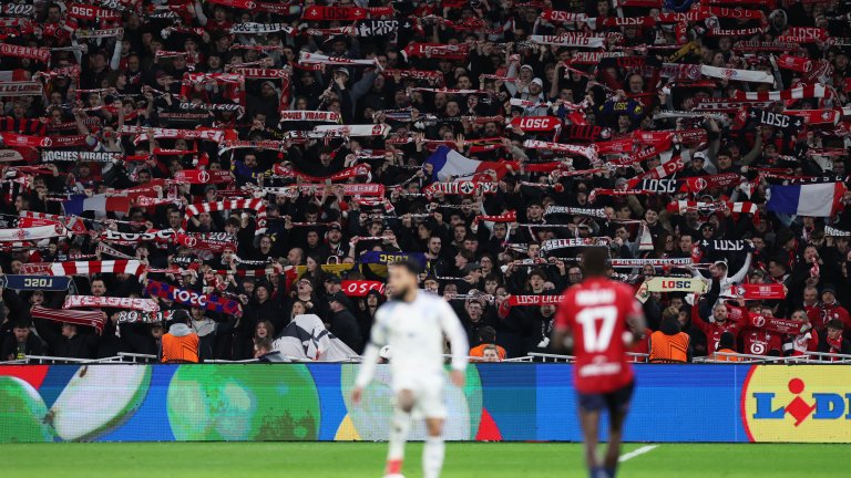 УЕФА глоби Лил заради патриотична хореография 